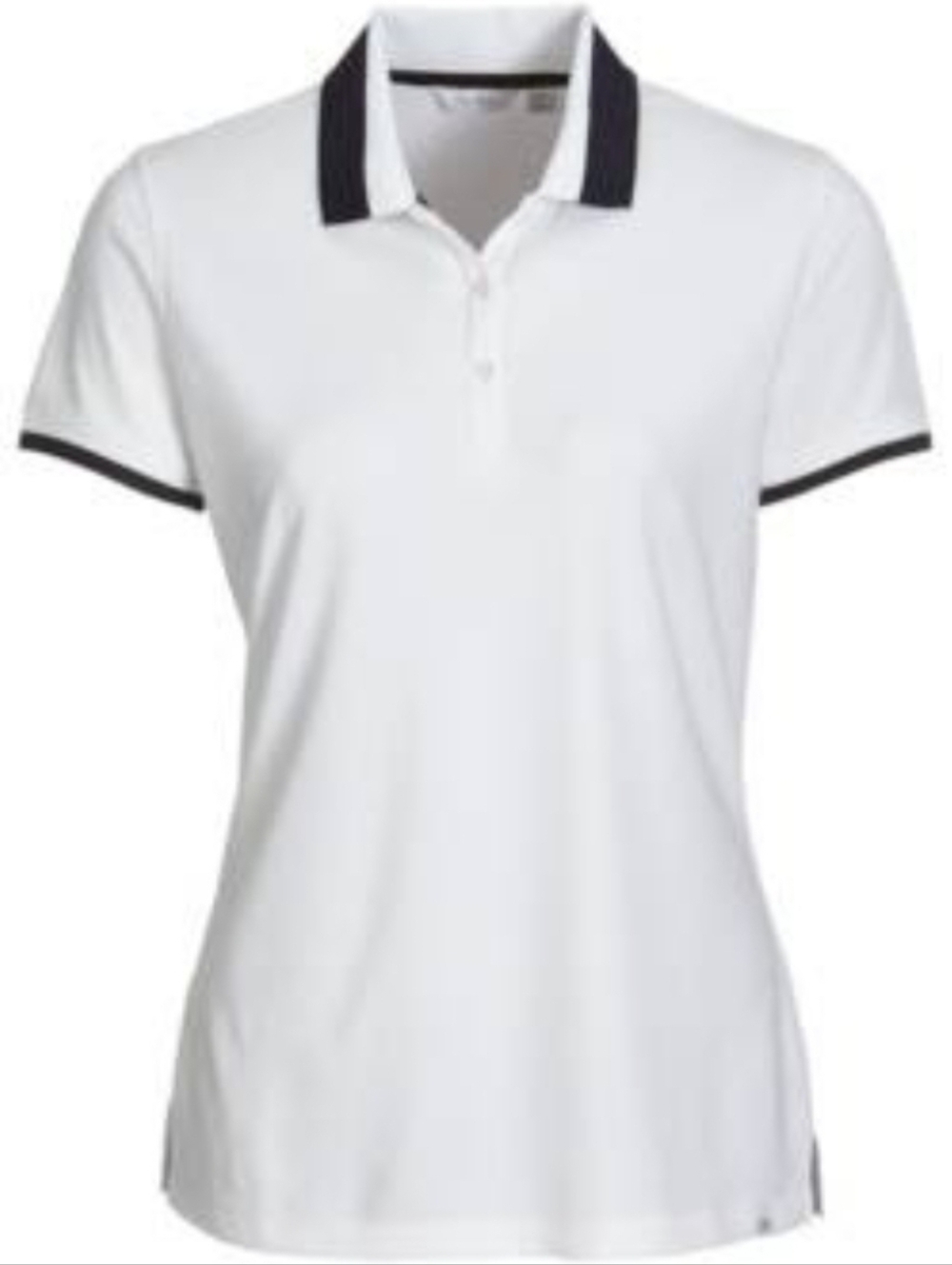 NWT Walter Hagen Women's Pique Rib Trim Short Sleeve Golf Polo XL